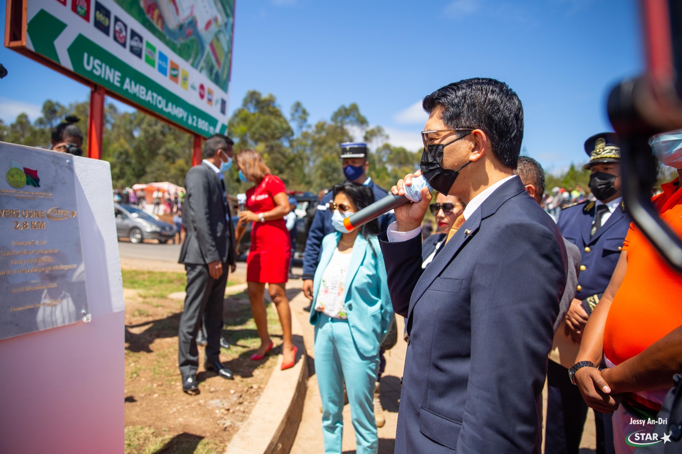 Inauguration des installations et travaux à Ambatolampy