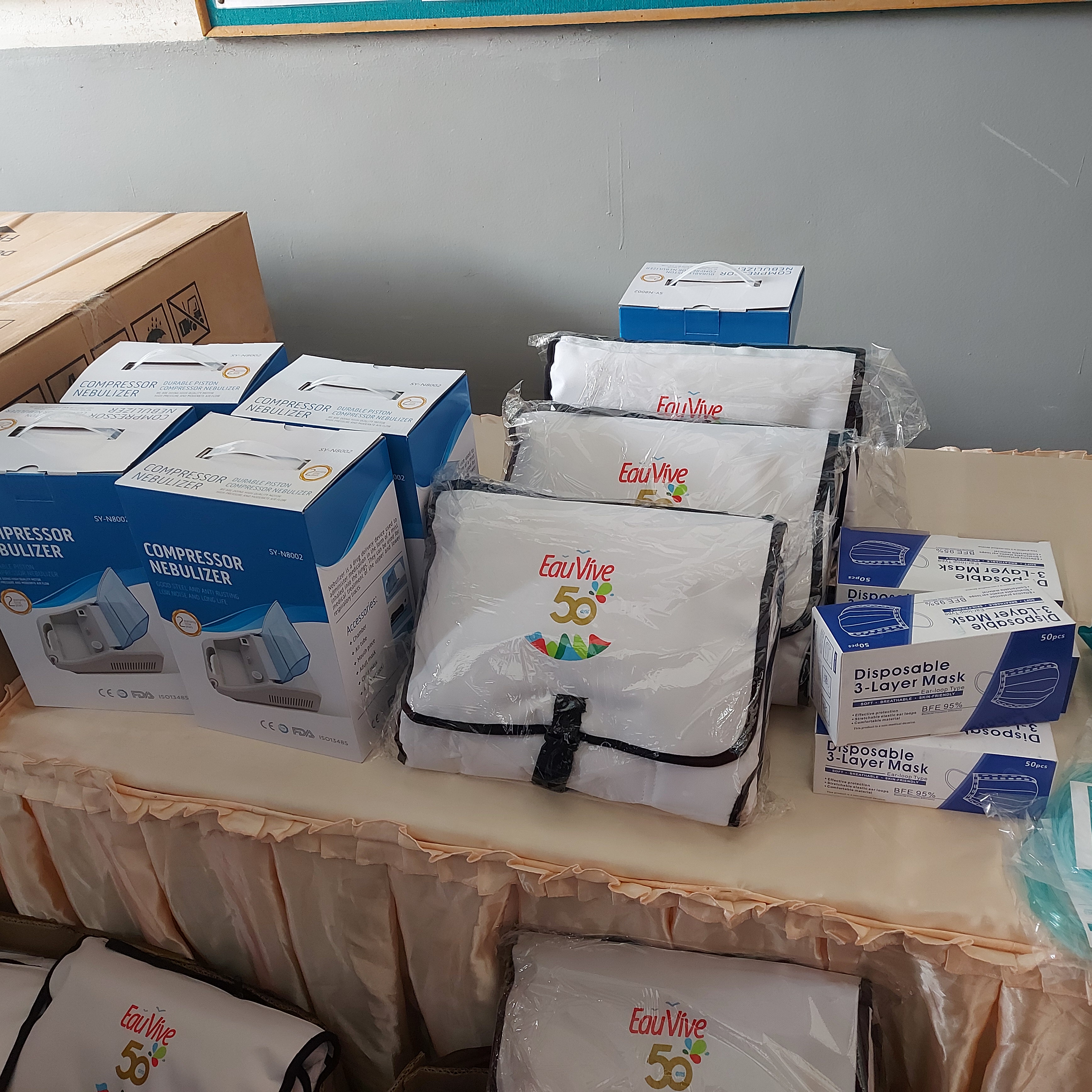 Dotation en matériels et équipements médicaux auprès du CHUMET