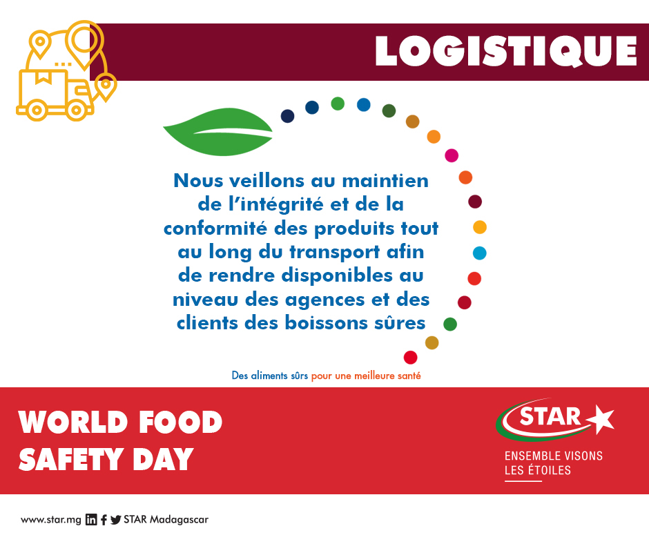 07 JUIN - WORLD FOOD SAFETY DAY