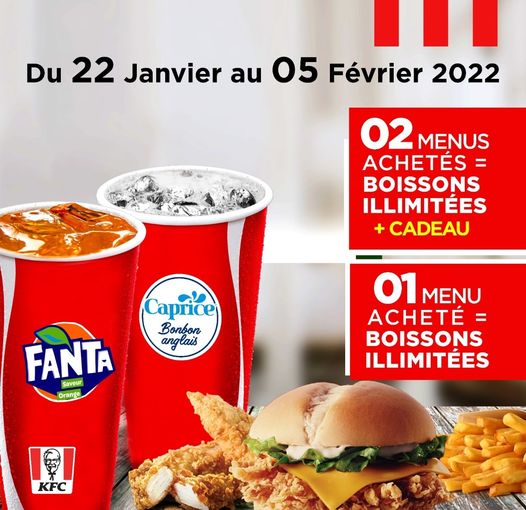 Offres KFC