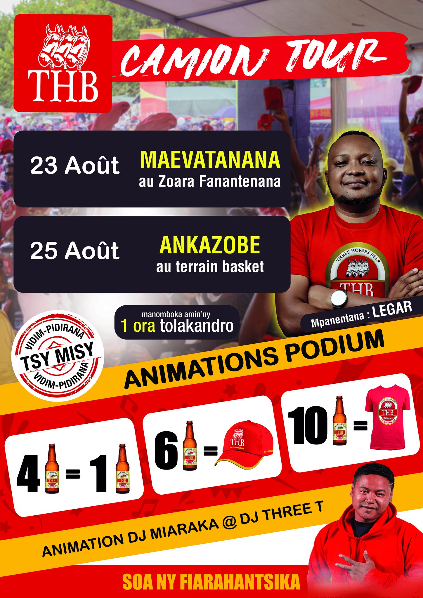 CAMION TOUR - MAEVATANANA et ANKAZOBE