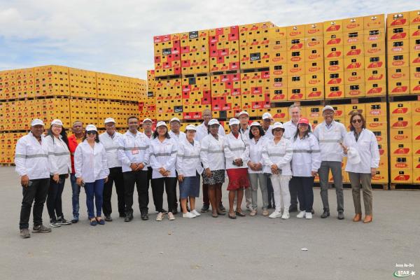 Visite de l&#039;Usine d&#039;Ambatolampy par l&#039;EDBM