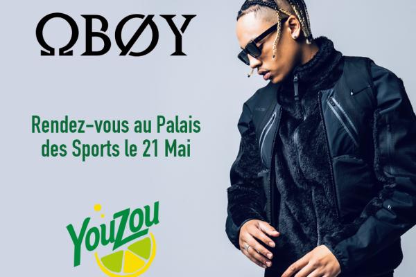 Oboy en concert au Palais des Sports