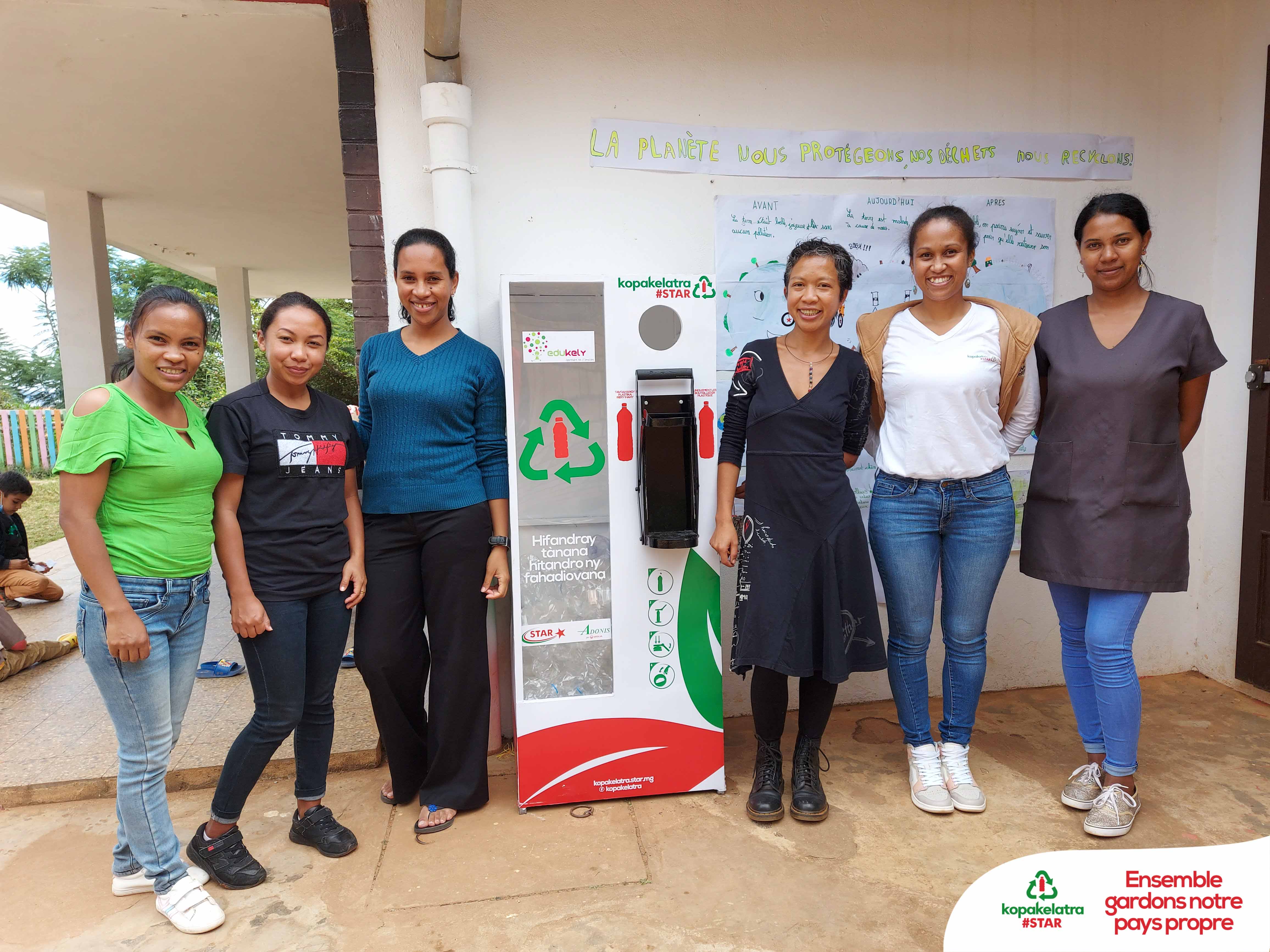 Remise de Bac à collecte Kopakelatra à Edukely