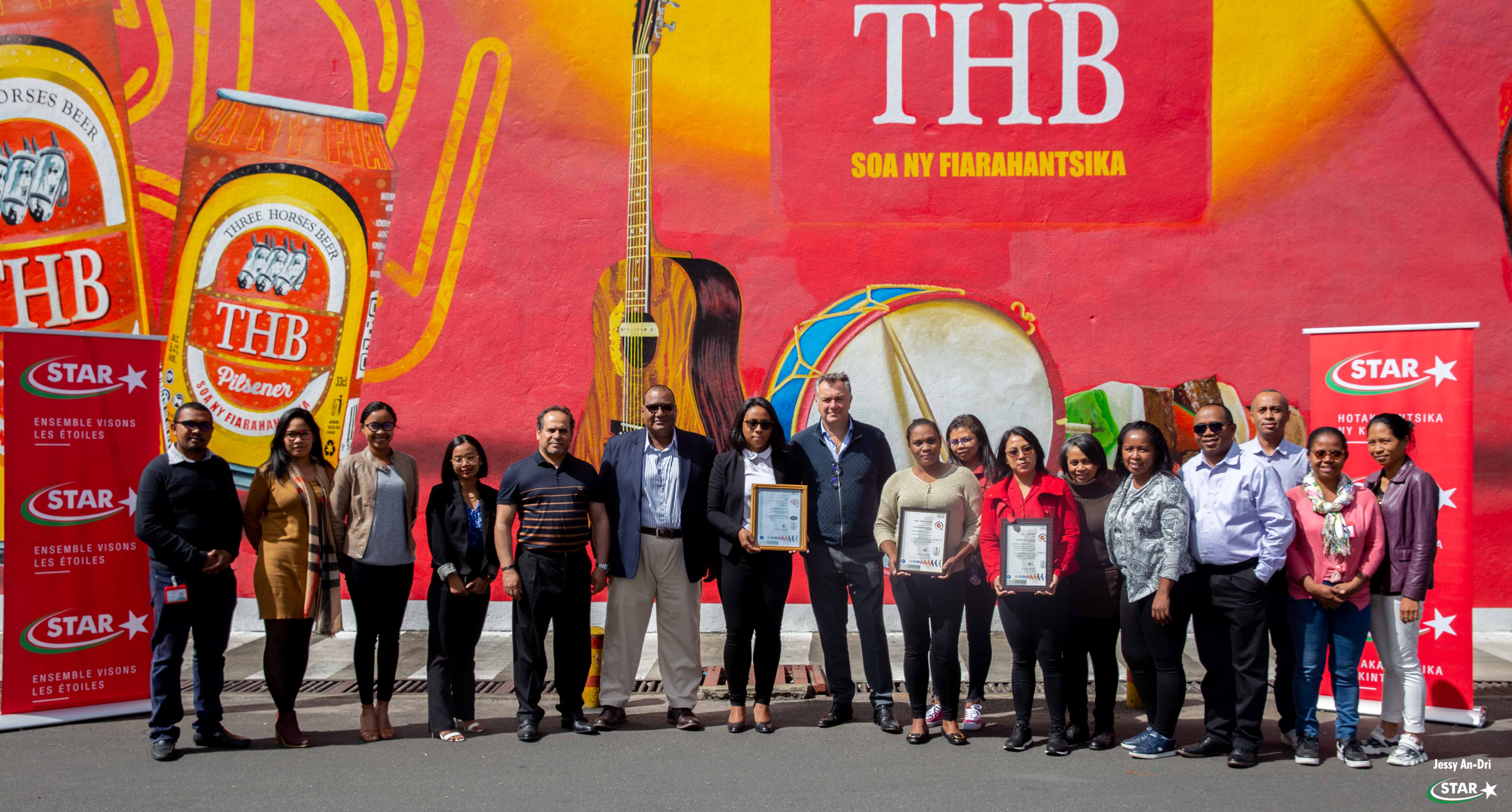 3 certificats délivrés par la SGS pour STAR