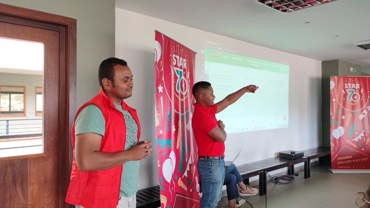 Intervention professionnelle de la STAR auprès des étudiants de SESAME.