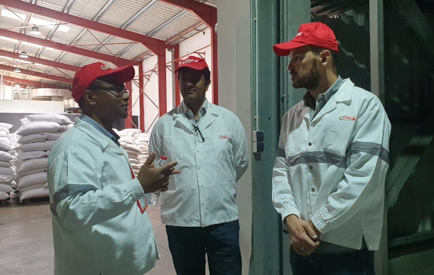 Visite de l'Usine d'Ambatolampy avec l'équipe de HAVAMAD