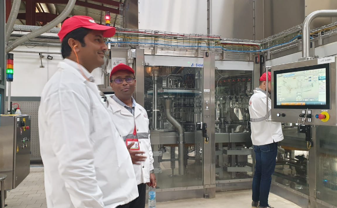 Visite de l'Usine d'Ambatolampy avec l'équipe de HAVAMAD