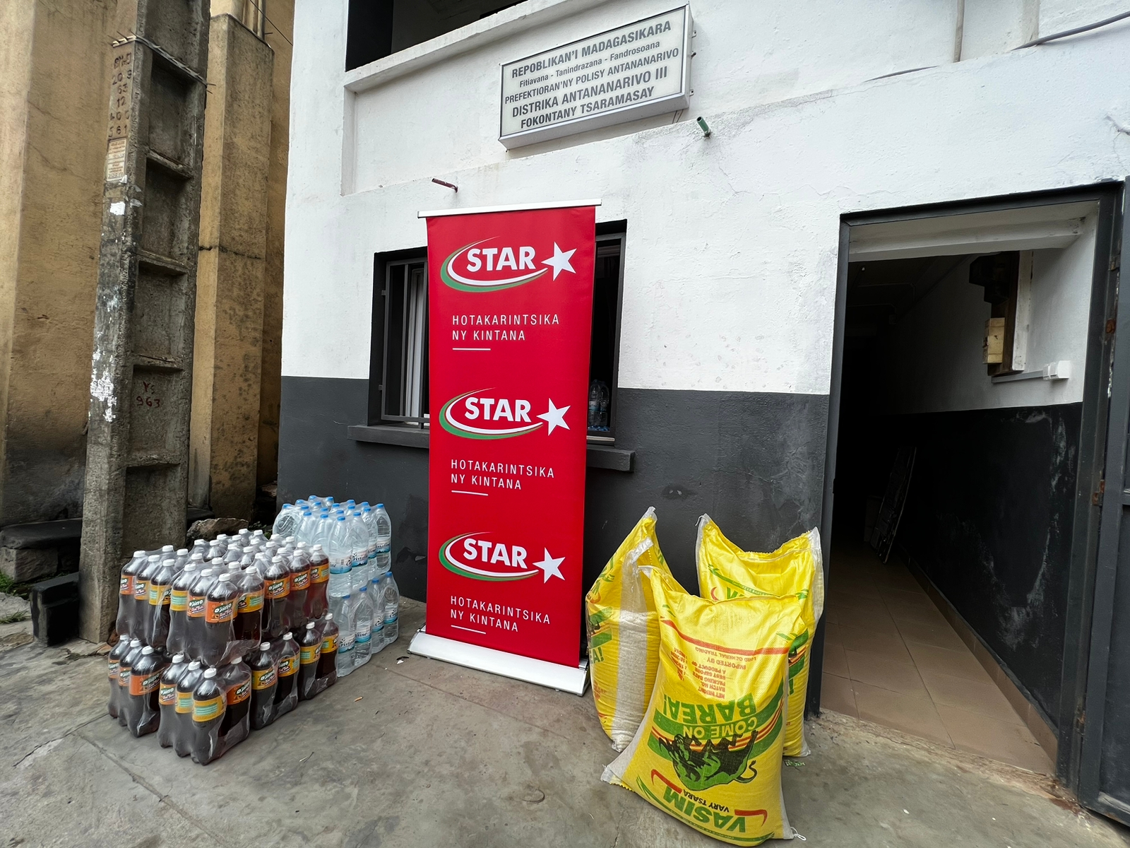 Don à la commune TSARAMASAY