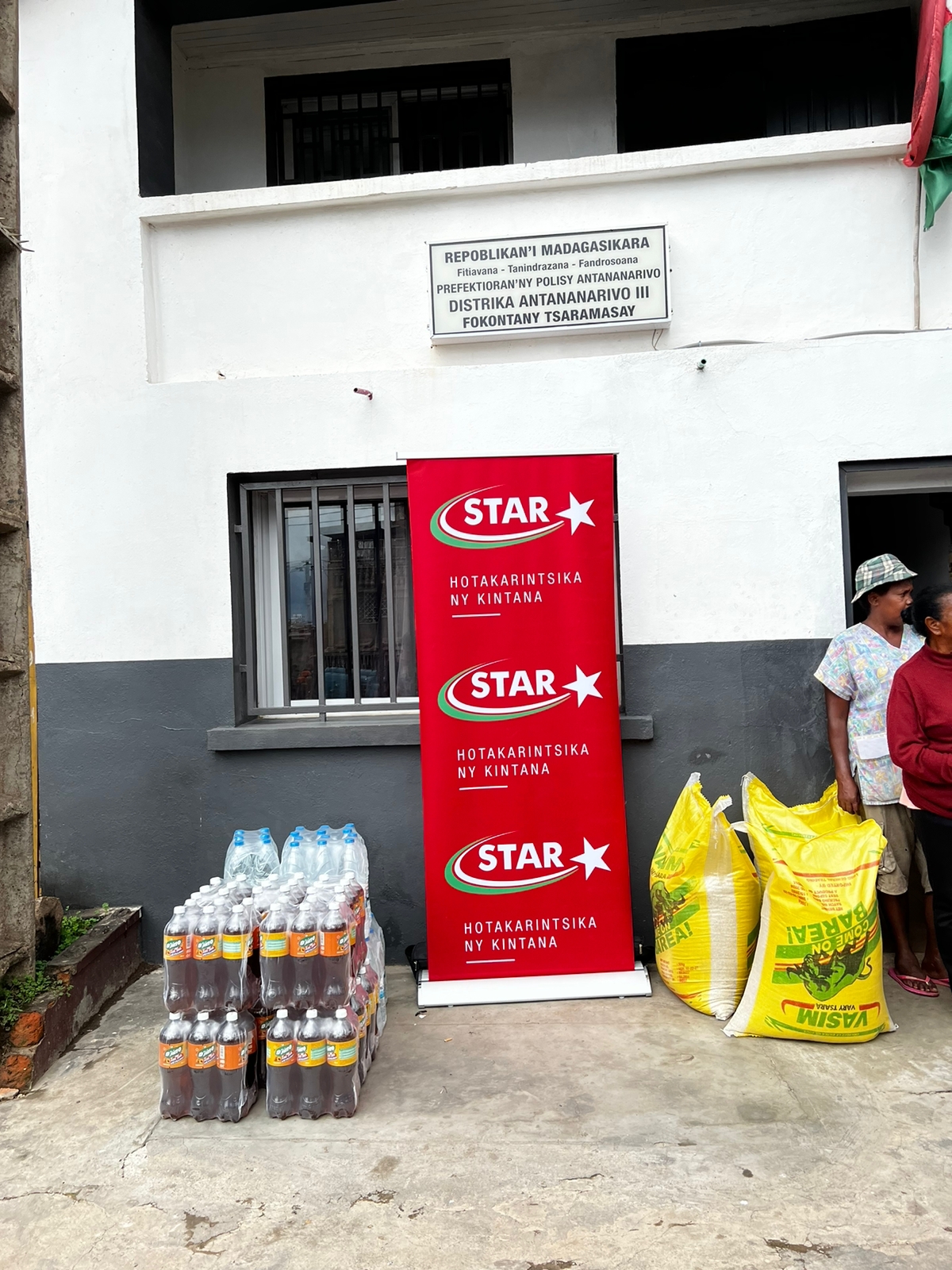 Don à la commune TSARAMASAY