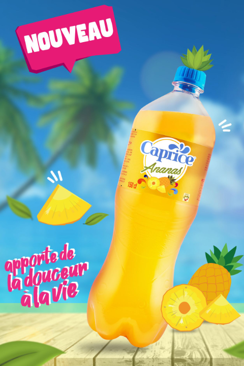 Caprice Ananas débarque sur le marché