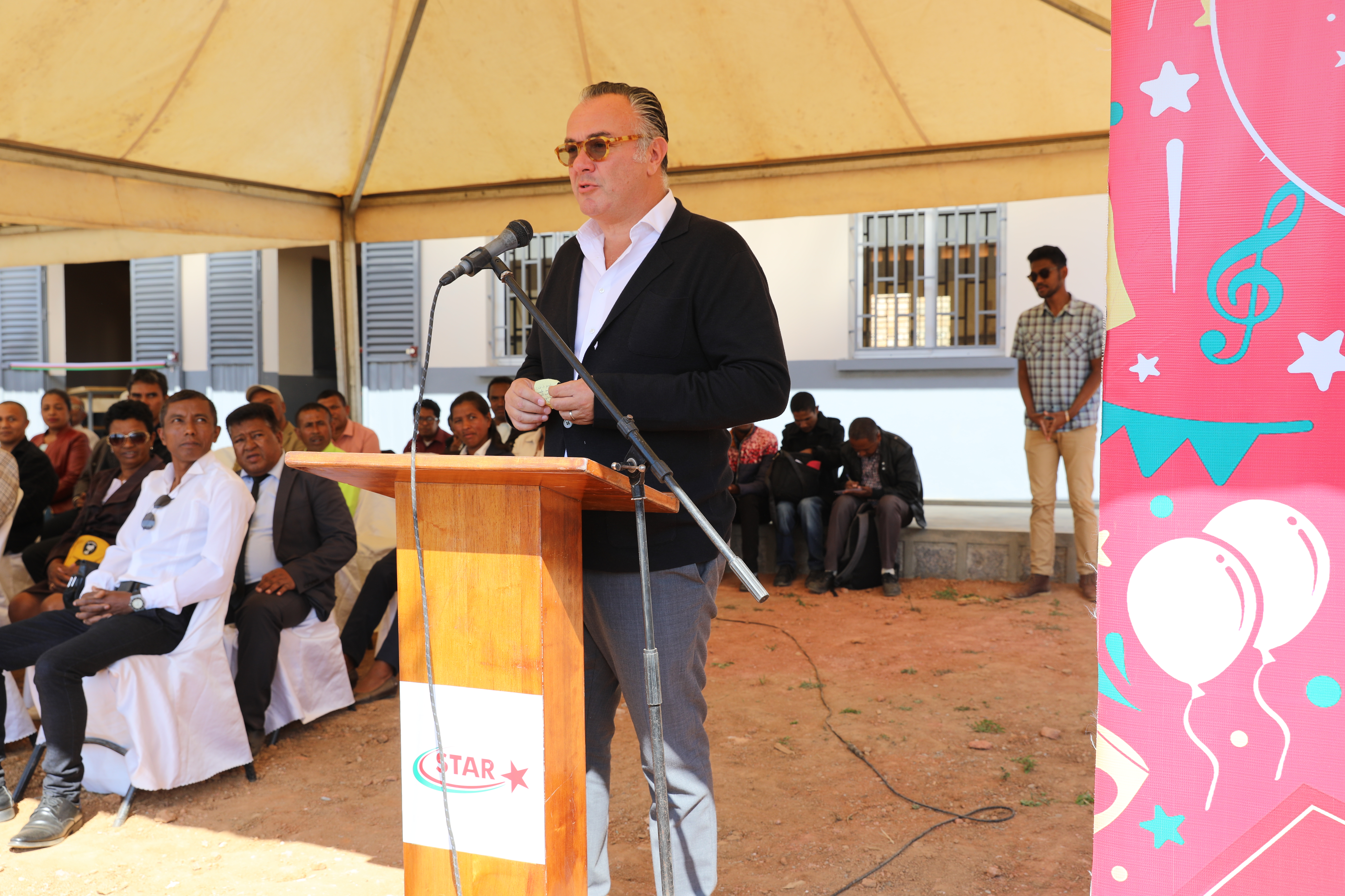 Inauguration du Lycée Mahazina Ambatolampy