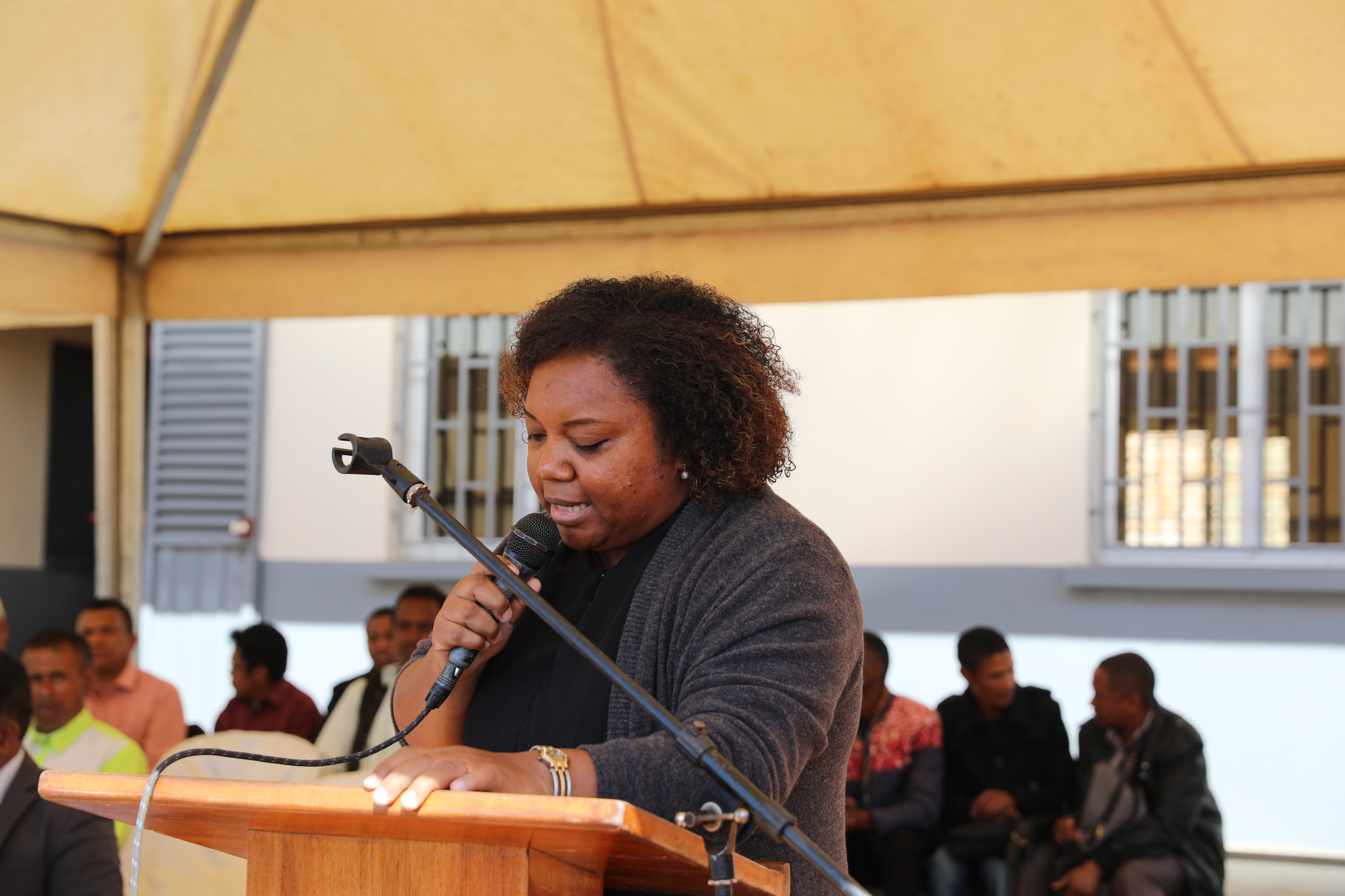 Inauguration du Lycée Mahazina Ambatolampy