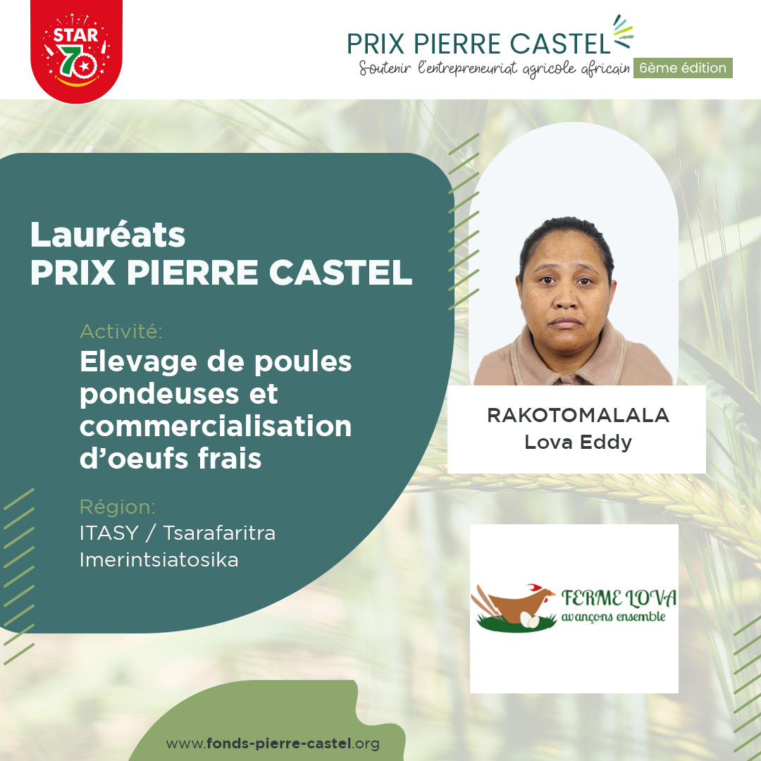 Lauréats Prix Pierre Castel 2023